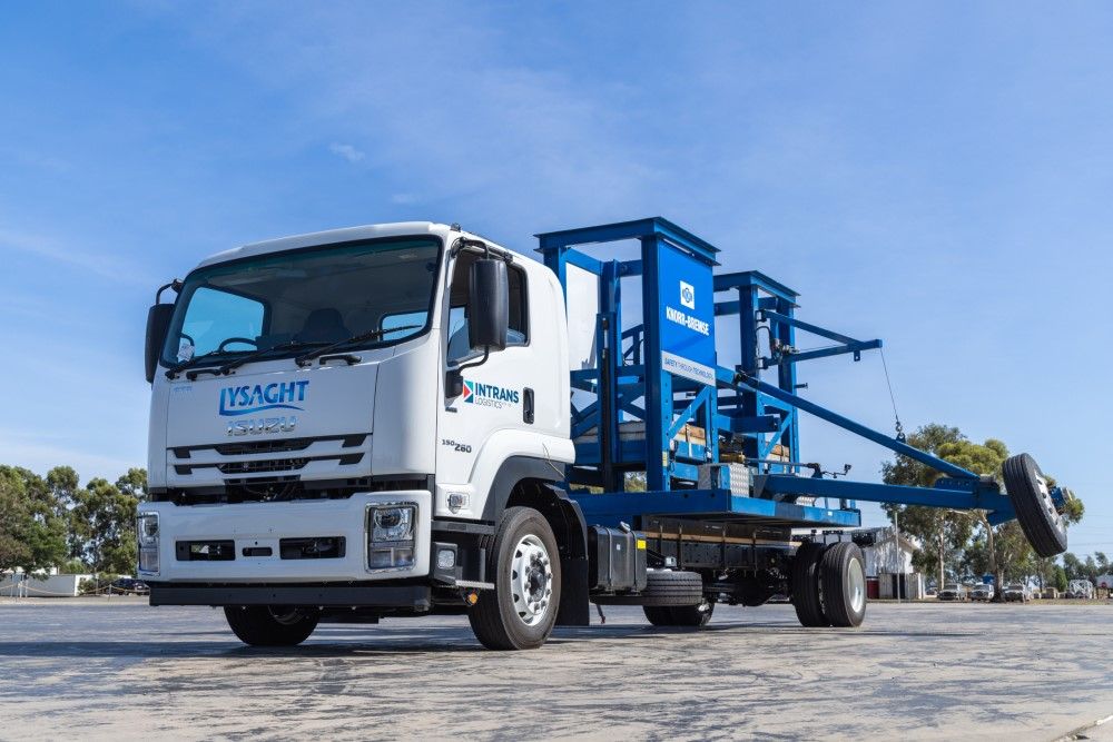 Local Safety Test Hits Home for Isuzu image